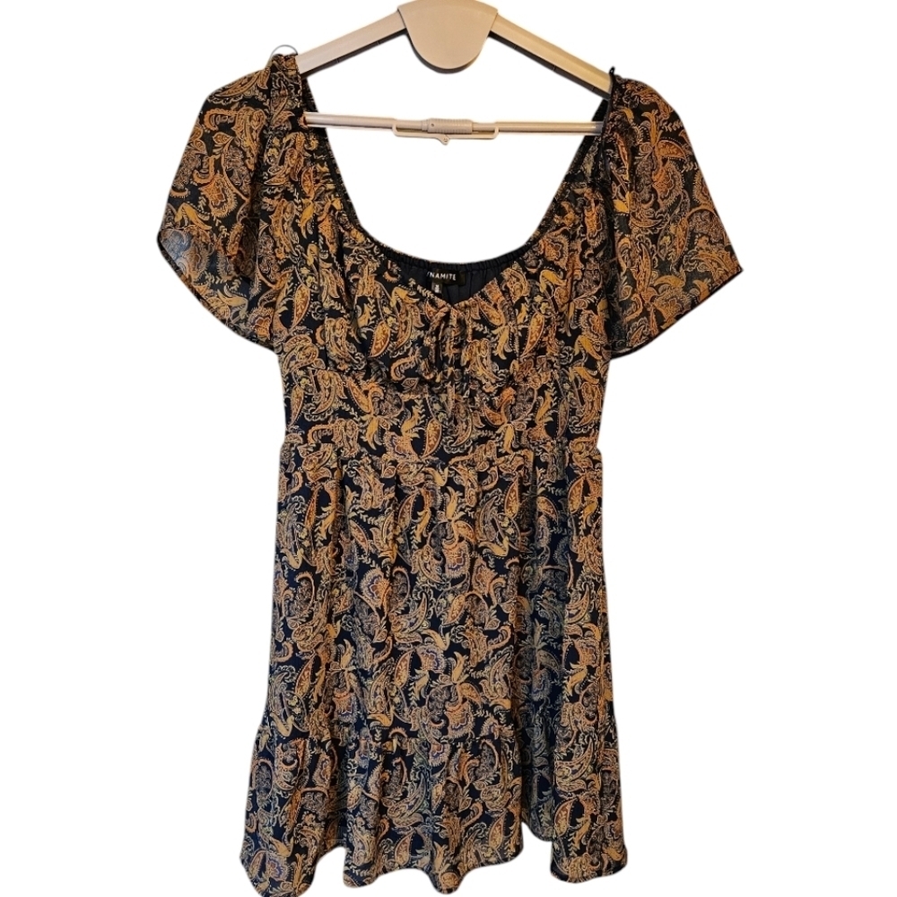 Women's Dynamite Paisley Mini Dress Size M​​​​